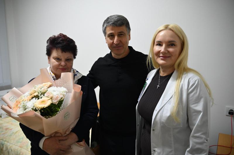 Мирослав Білецький відвідав військових, які перебувають в лікувальному закладі Ужгорода