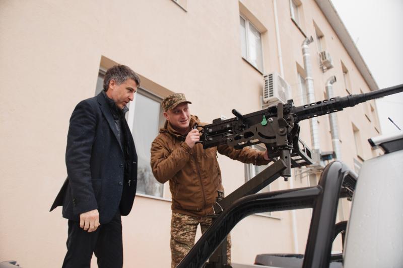 Голова ОВА Мирослав Білецький відвідав закарпатський підрозділ Національної гвардії України