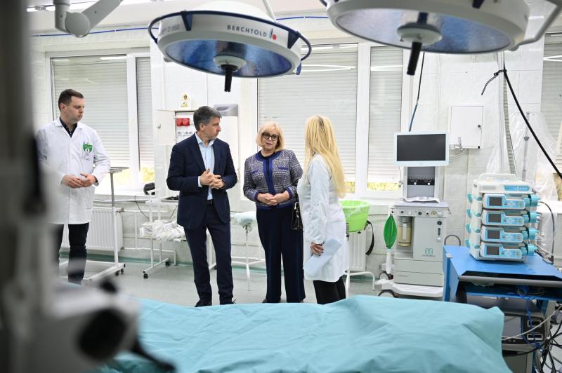 Голова Закрапатської ОВА відвідав обласний клінічний центр кардіології та кардіохірургії