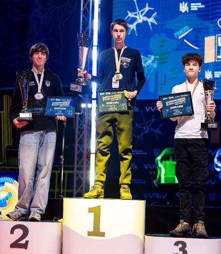 Ужгородець здобув медаль у Чемпіонаті України з дрон-рейсингу