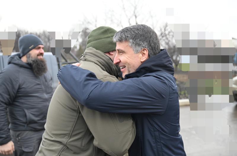 Голова Закарпатської ОВА відвідав місце ведення служби підрозділу «Карпатська Січ»