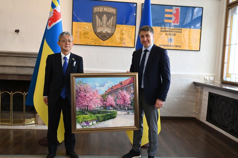 На Закарпатті з робочим візитом перебуває Надзвичайний і Повноважний Посол Японії Масаші Накаґоме