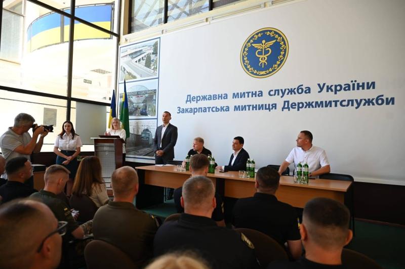 Колектив Закарпатської митниці привітали з професійним святом – Днем митника України