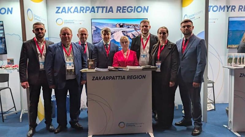 Делегація від Закарпаття працює на Ukraine Recovery Conference у Ґданську