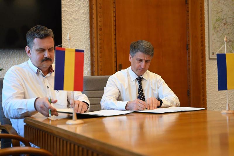 Голова Закарпатської ОВА відвідав Сату-Маре, підписано Декларацію про співпрацю