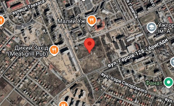 У Новому районі Ужгорода планують збудувати торговий центр і ЖК на 900 квартир