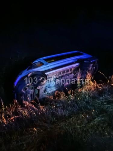 На Воловеччині в результаті ДТП постраждали троє людей