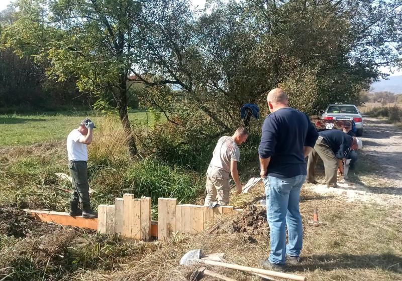 У Долині нарцисів облаштували гідрошлюз