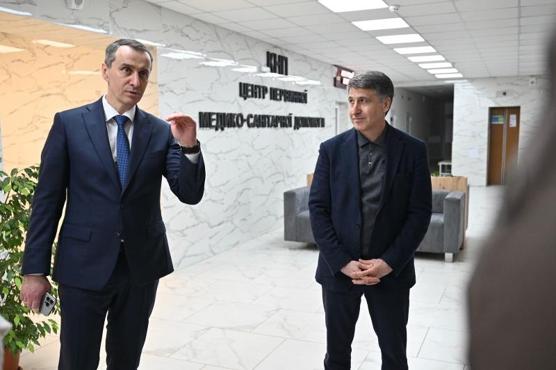 Міністр охорони здоров’я під час візиту на Закарпаття, відвідав Мукачеві та Сваляву